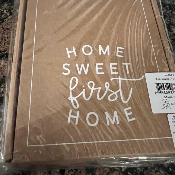 Home Sweet First Home Tea Towel - Picture 4 of 5